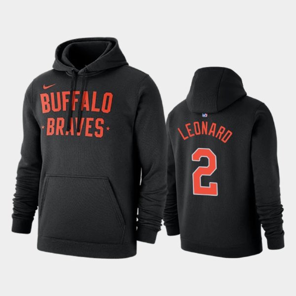 Los Angeles Clippers #2 Kawhi Leonard Hardwood Classics толстовка - Black