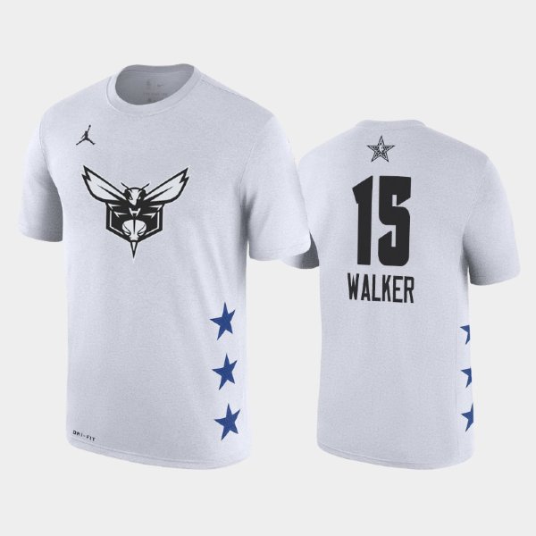 Charlotte Hornets 2019 All-Star #15 Kemba Walker White футболка