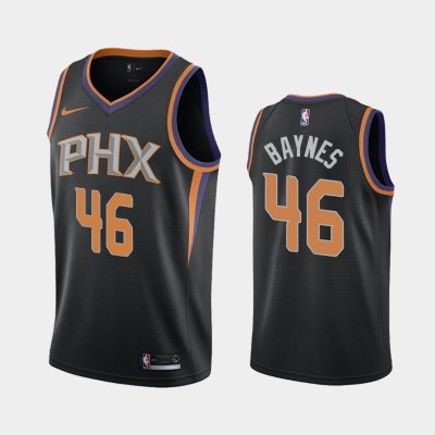 Phoenix Suns #46 Aron Baynes Black 2019 Statement баскетбольная майка NBA
