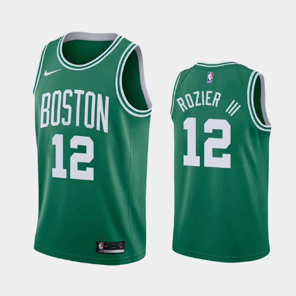Boston Celtics #12 Terry Rozier III Green 2019 Icon баскетбольная майка NBA