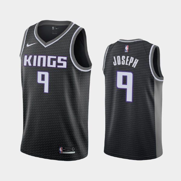 Sacramento Kings Cory Joseph #9 Black 2019-20 Statement баскетбольная майка NBA