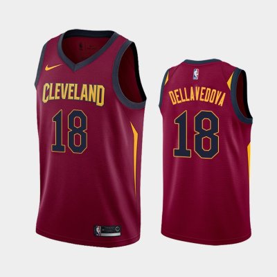 Cleveland Cavaliers #18 Matthew Dellavedova Maroon 2018-19 Icon баскетбольная майка NBA