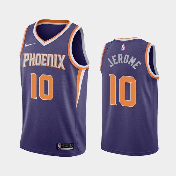 Phoenix Suns #10 Ty Jerome Purple Icon баскетбольная майка NBA - 2019 NBA Draft