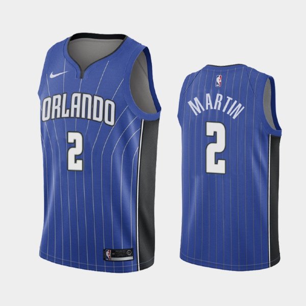 Orlando Magic #2 Jarell Martin Blue 2019 Icon баскетбольная майка NBA