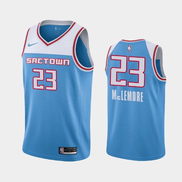 Sacramento Kings #23 Ben McLemore Blue 2018-19 City баскетбольная майка NBA