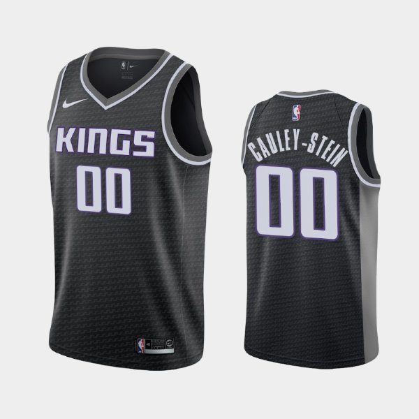 Sacramento Kings #00 Willie Cauley-Stein Black 2018-2019 Statement баскетбольная майка NBA