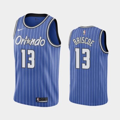 Orlando Magic #13 Isaiah Briscoe Blue 30th Classic баскетбольная майка NBA