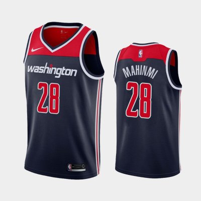 Washington Wizards Statement #28 Ian Mahinmi Navy 2019 баскетбольная майка NBA