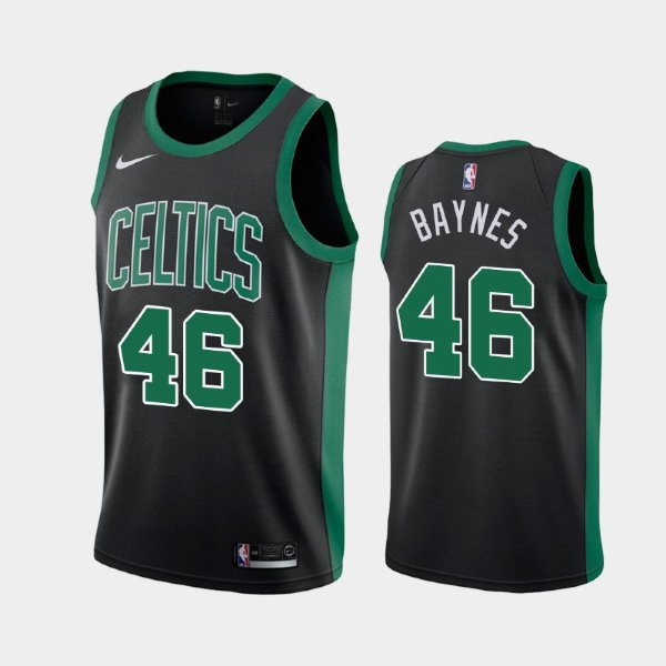 Boston Celtics #46 Aron Baynes Black 2019 Statement баскетбольная майка NBA