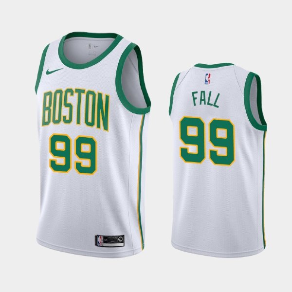 Boston Celtics #99 Tacko Fall White 2019 City баскетбольная майка NBA