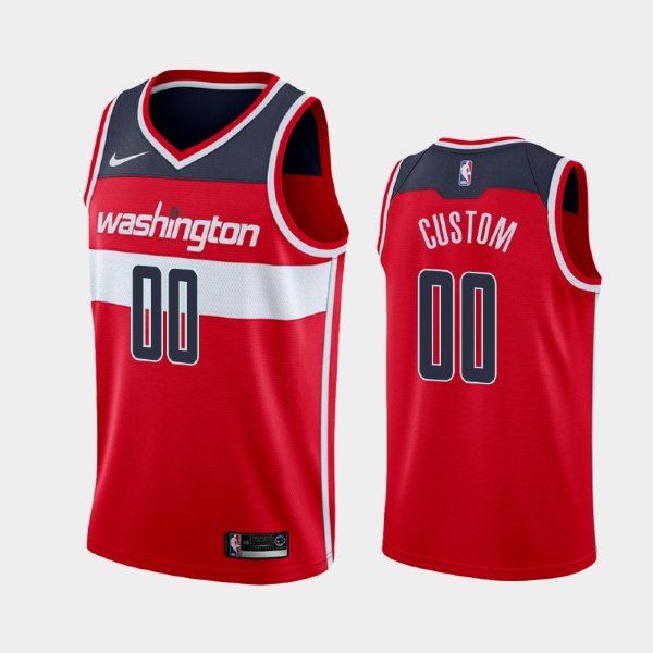 Washington Wizards Red Icon Personalized баскетбольная майка NBA