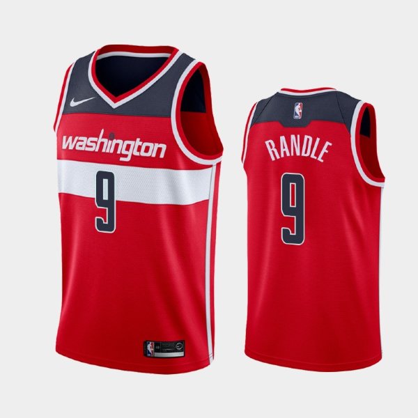 Washington Wizards #9 Chasson Randle Red 18-19 Icon баскетбольная майка NBA