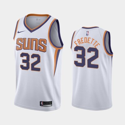 Phoenix Suns Association #32 Jimmer Fredette White 2019 баскетбольная майка NBA