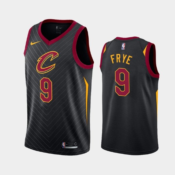 Cleveland Cavaliers #9 Channing Frye Black 2019 Statement баскетбольная майка NBA