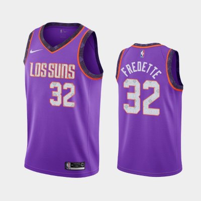 Phoenix Suns #32 Jimmer Fredette Purple 2019 City баскетбольная майка NBA